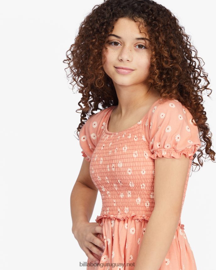 mini vestido estilo babydoll para bailar chicas puesta de sol del cañón DR68442768 Billabong