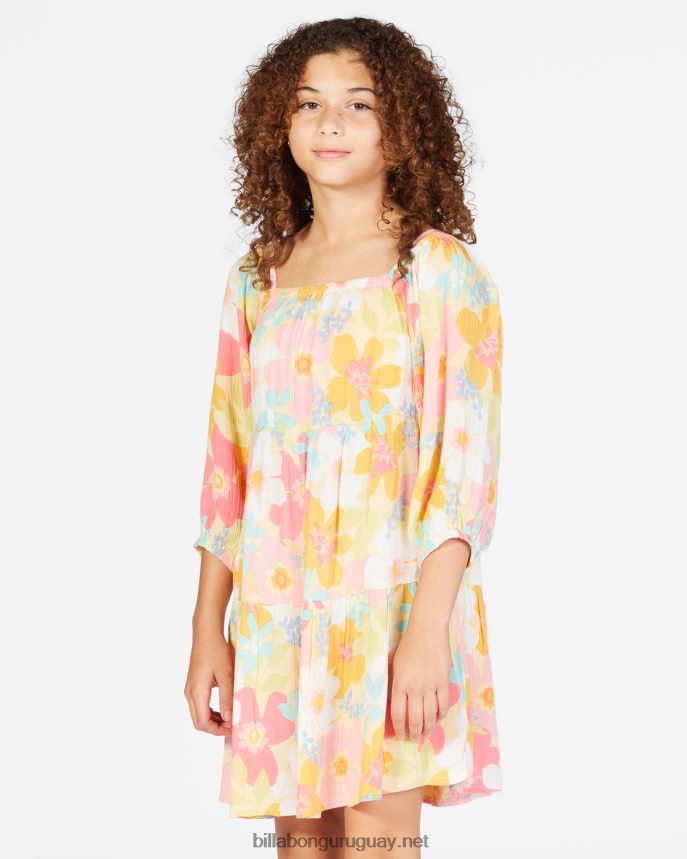 vestido babydoll love crush chicas suero de la leche DR68442764 Billabong