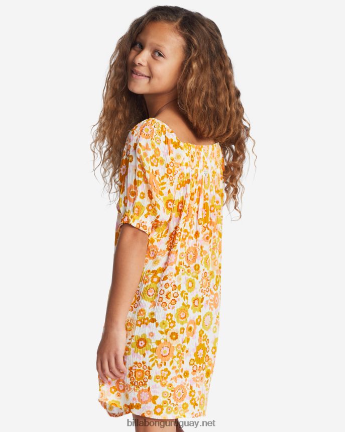 vestido babydoll sintiéndose dulce chicas piel de naranja DR68442652 Billabong