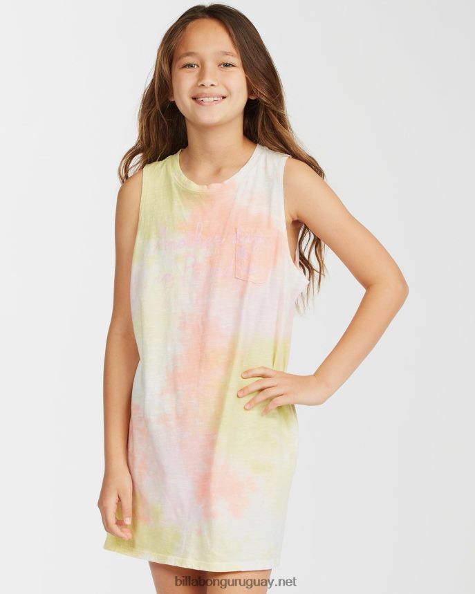 vestido estilo camiseta sin mangas cool days chicas multi DR68442803 Billabong