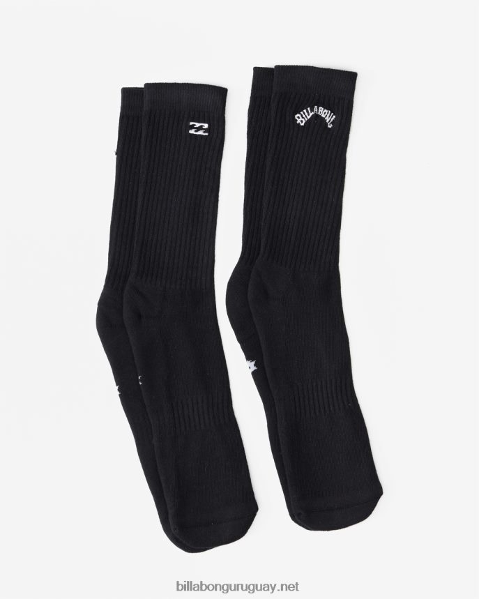 Pack de 2 pares de calcetines básicos hombres negro DR6844735 Billabong