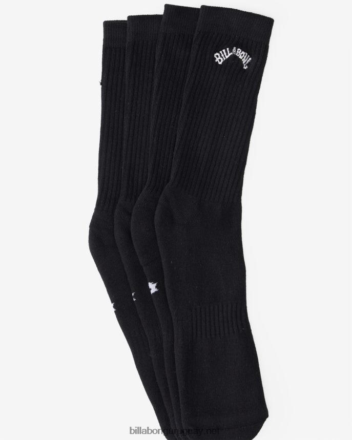 Pack de 2 pares de calcetines básicos hombres negro DR6844735 Billabong