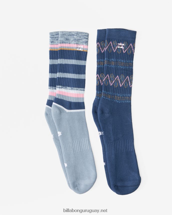 Pack de 2 pares de calcetines con estampado de cachemira hombres Armada DR6844733 Billabong