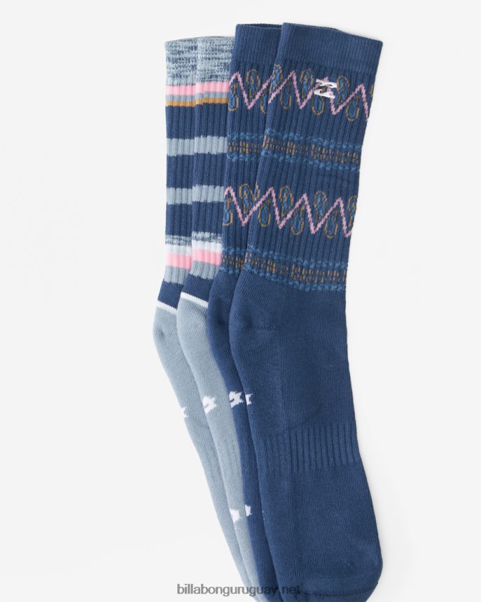 Pack de 2 pares de calcetines con estampado de cachemira hombres Armada DR6844733 Billabong