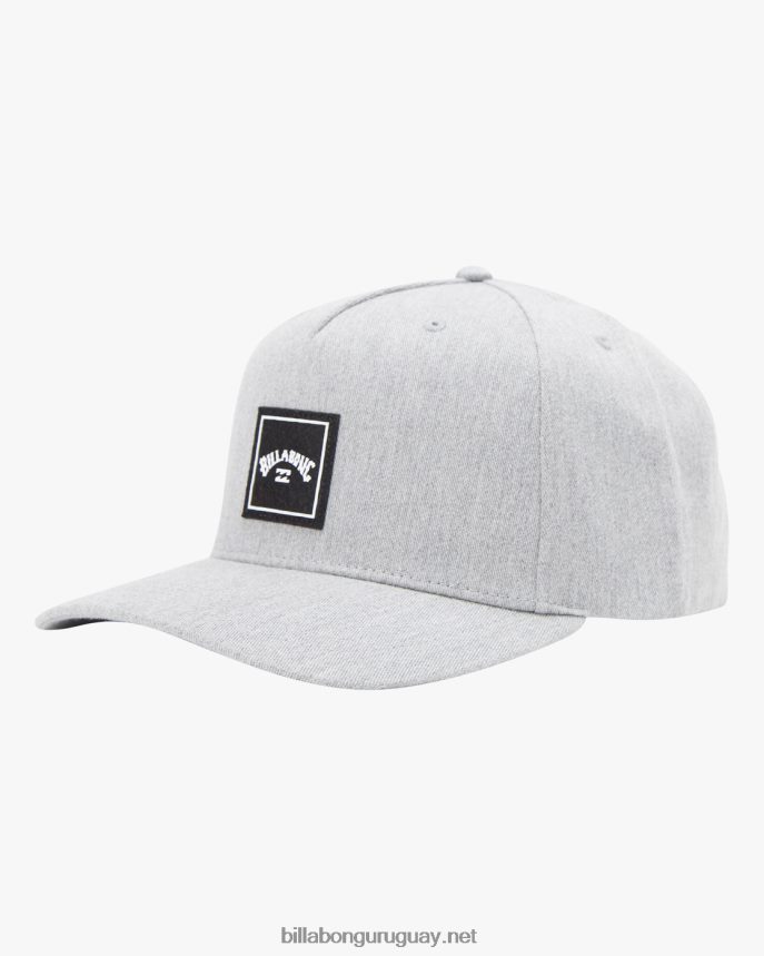 gorra snapback apilada hombres brezo gris DR6844826 Billabong
