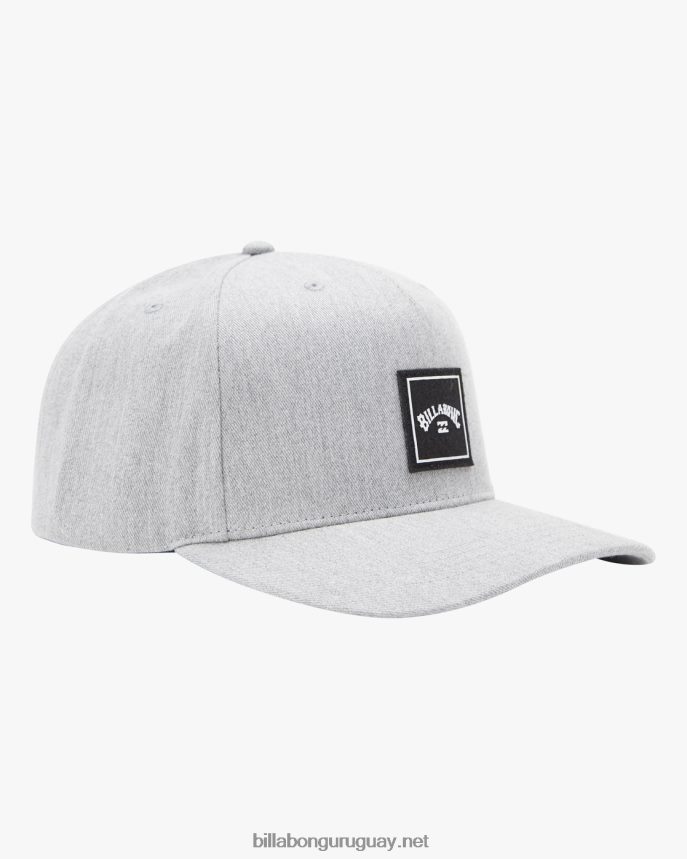 gorra snapback apilada hombres brezo gris DR6844826 Billabong