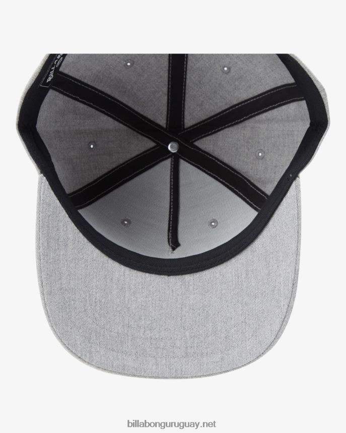 gorra snapback apilada hombres brezo gris DR6844826 Billabong