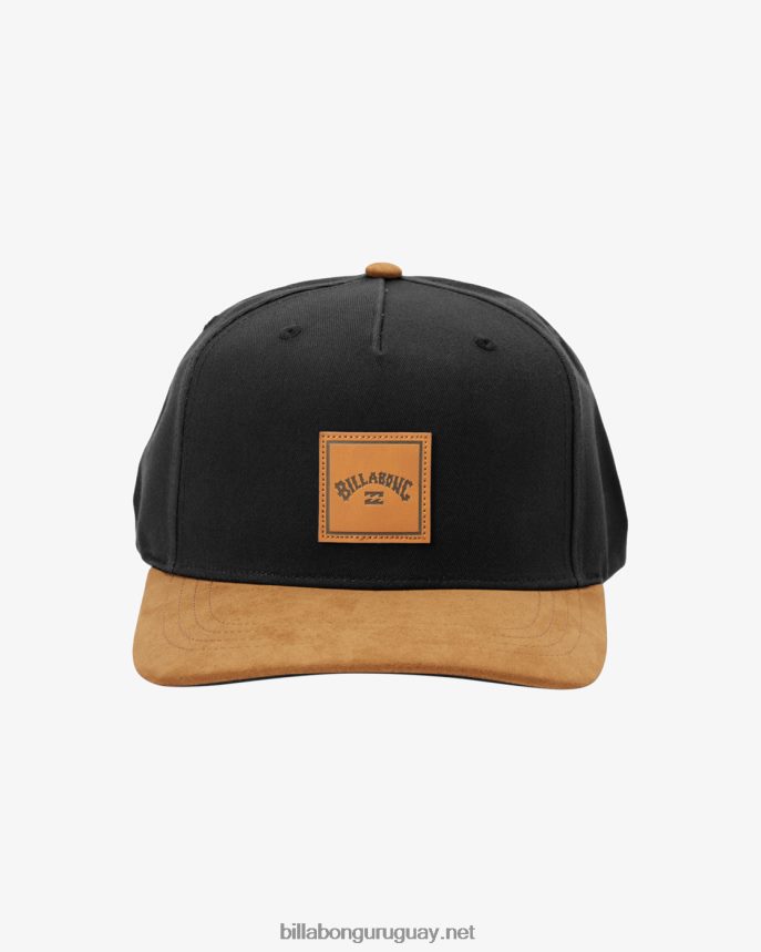 gorra snapback apilada hombres negro/tostado DR6844819 Billabong