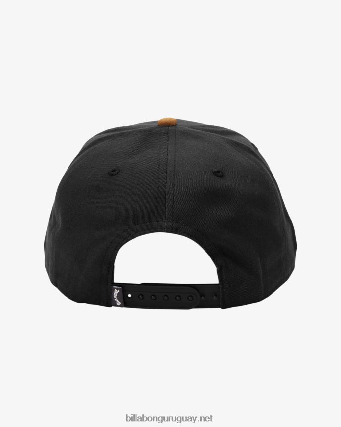 gorra snapback apilada hombres negro/tostado DR6844819 Billabong
