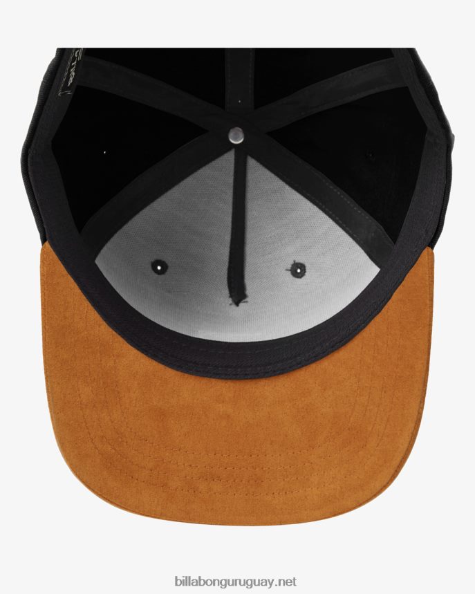 gorra snapback apilada hombres negro/tostado DR6844819 Billabong