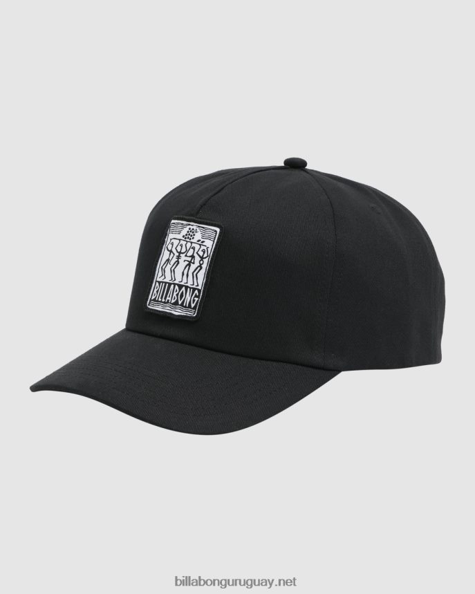 pilpeled tribu snapback sombreros clipback hombres negro DR6844775 Billabong