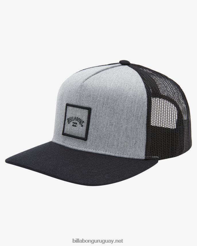 sombrero de camionero apilado hombres brezo gris DR6844769 Billabong