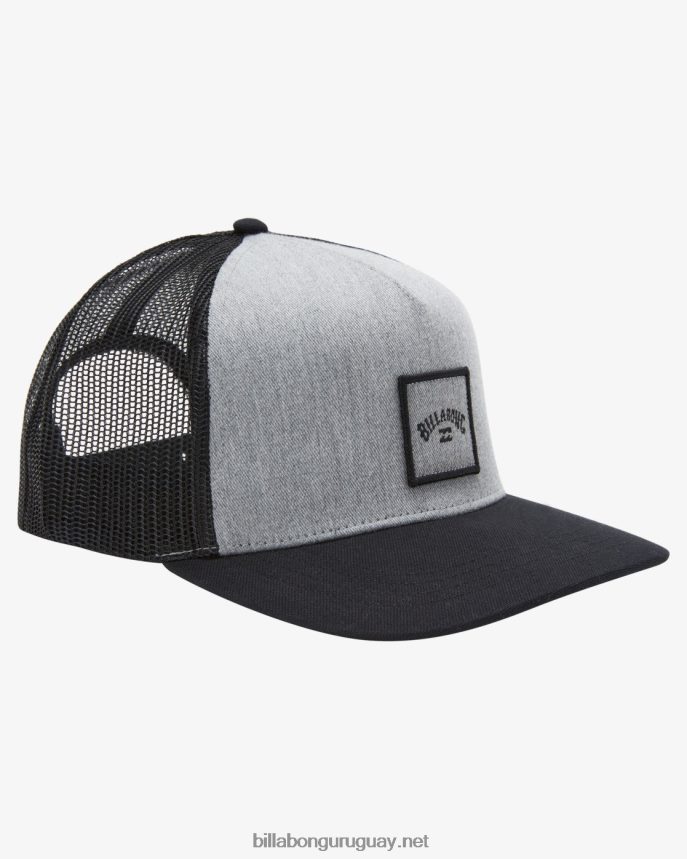 sombrero de camionero apilado hombres brezo gris DR6844769 Billabong