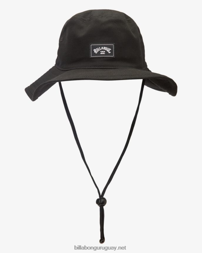 sombrero de safari de surf big john hombres negro DR6844723 Billabong