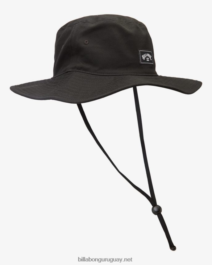 sombrero de safari de surf big john hombres negro DR6844723 Billabong