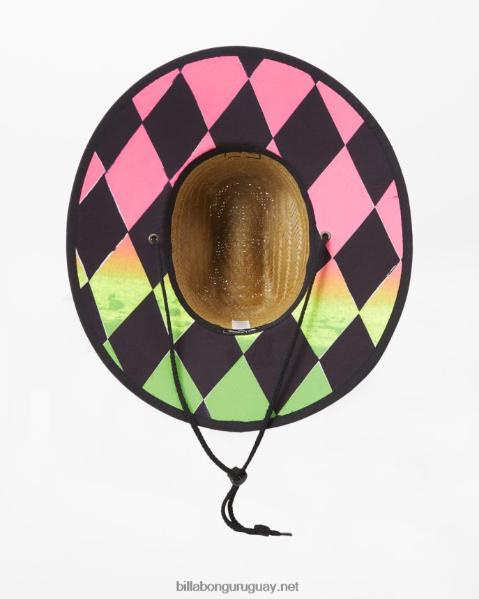 sombrero salvavidas de paja con estampado de mareas hombres sigilo DR6844852 Billabong