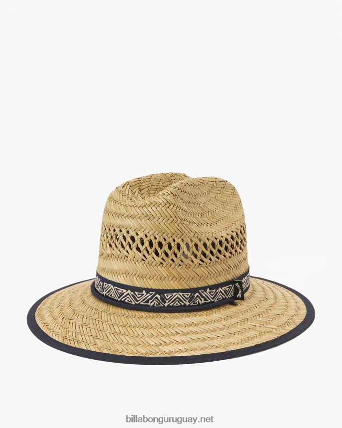 sombrero salvavidas de paja de mareas medias hombres índigo DR6844690 Billabong