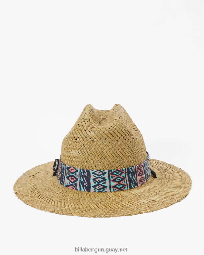 sombrero salvavidas de paja mai tides hombres menta DR6844774 Billabong