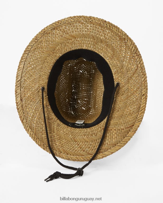 sombrero salvavidas de paja mai tides hombres uva polvorienta DR6844792 Billabong