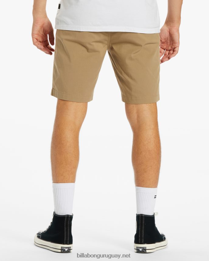 pantalón corto Carter Performance 20\'\' hombres caqui DR6844553 Billabong