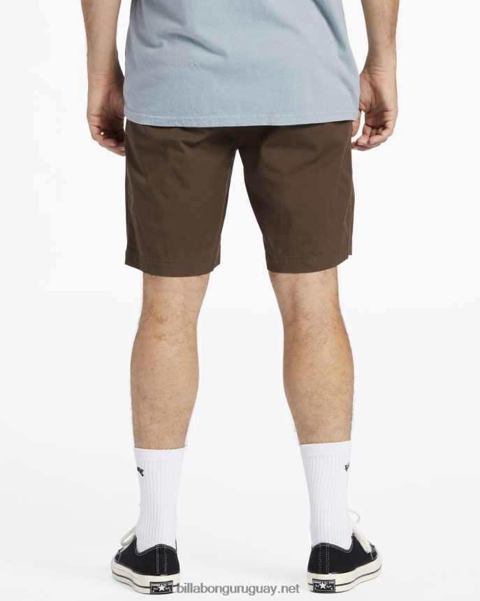 pantalón corto Carter Performance 20\'\' hombres marron oscuro DR6844629 Billabong