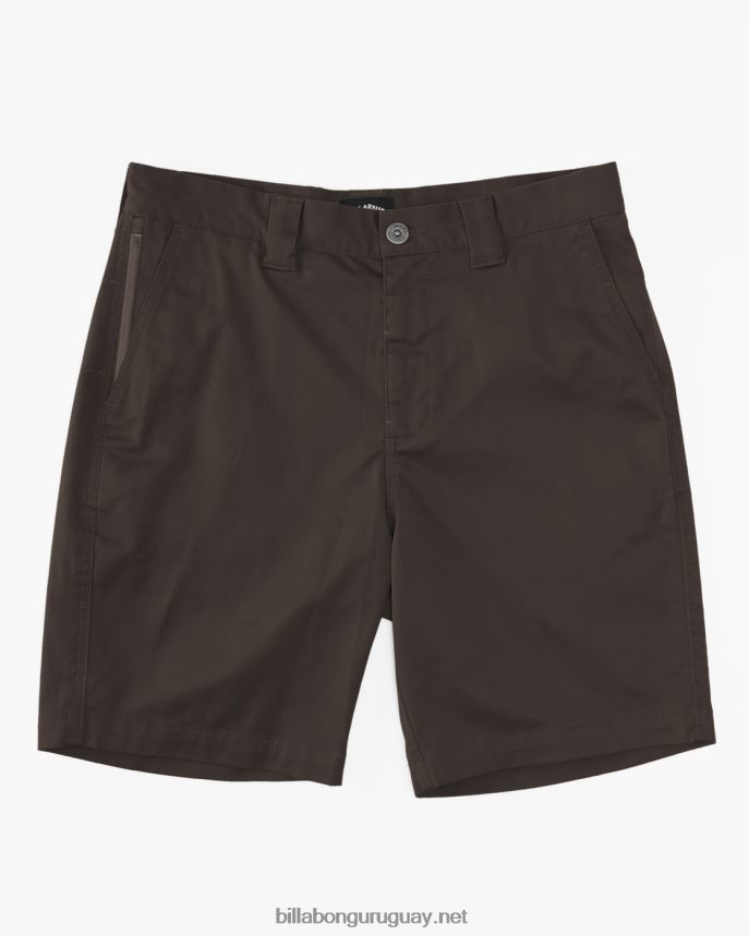 pantalón corto Carter Performance 20\'\' hombres marron oscuro DR6844629 Billabong