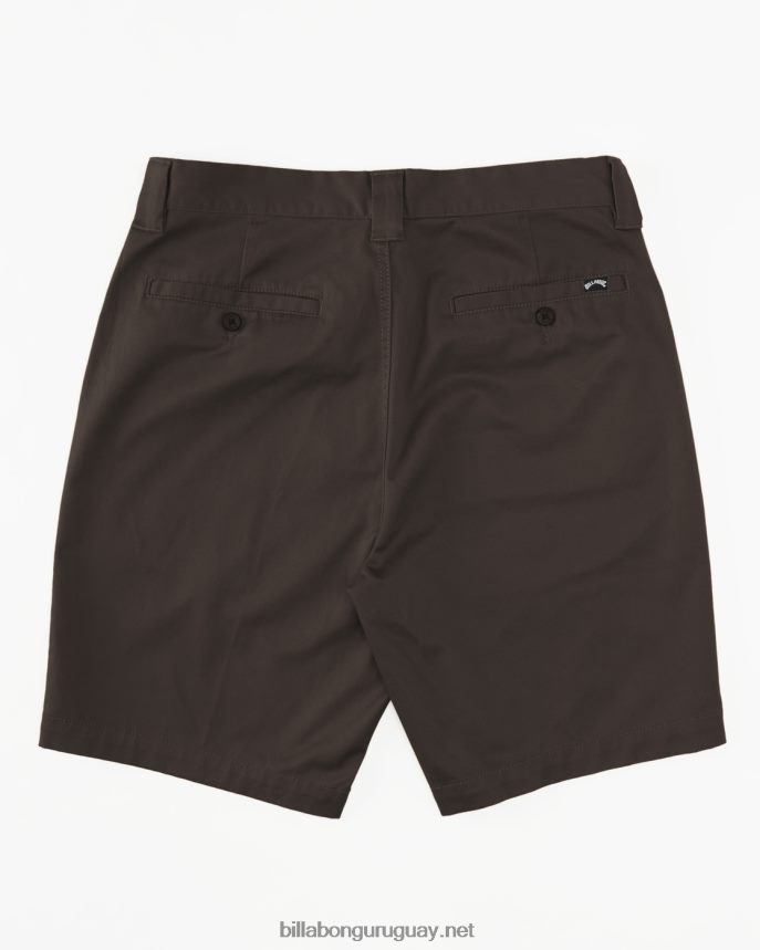 pantalón corto Carter Performance 20\'\' hombres marron oscuro DR6844629 Billabong