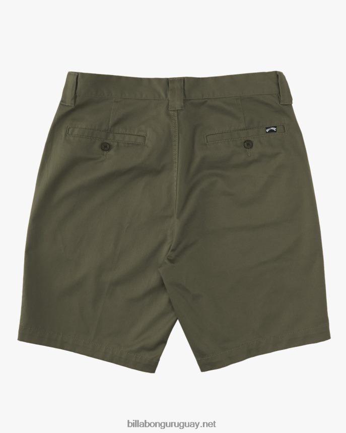 pantalón corto Carter Performance 20\'\' hombres militar DR6844603 Billabong