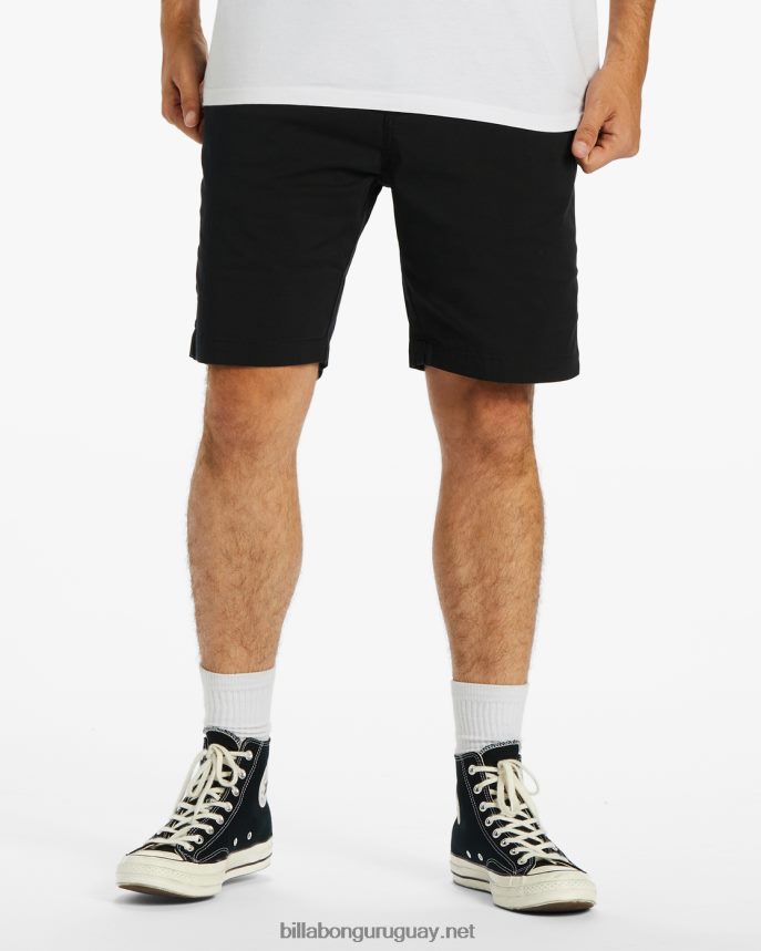 pantalón corto Carter Performance 20'' hombres negro DR6844527 Billabong