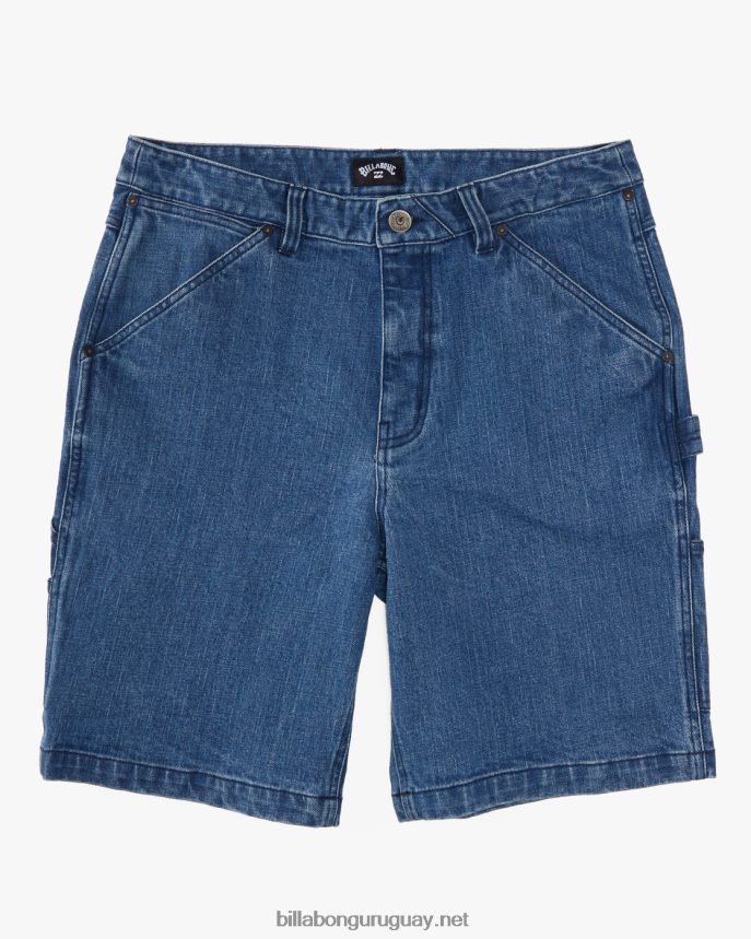 pantalones cortos de carpintero de jean de la unión hombres lavado de océano DR6844411 Billabong