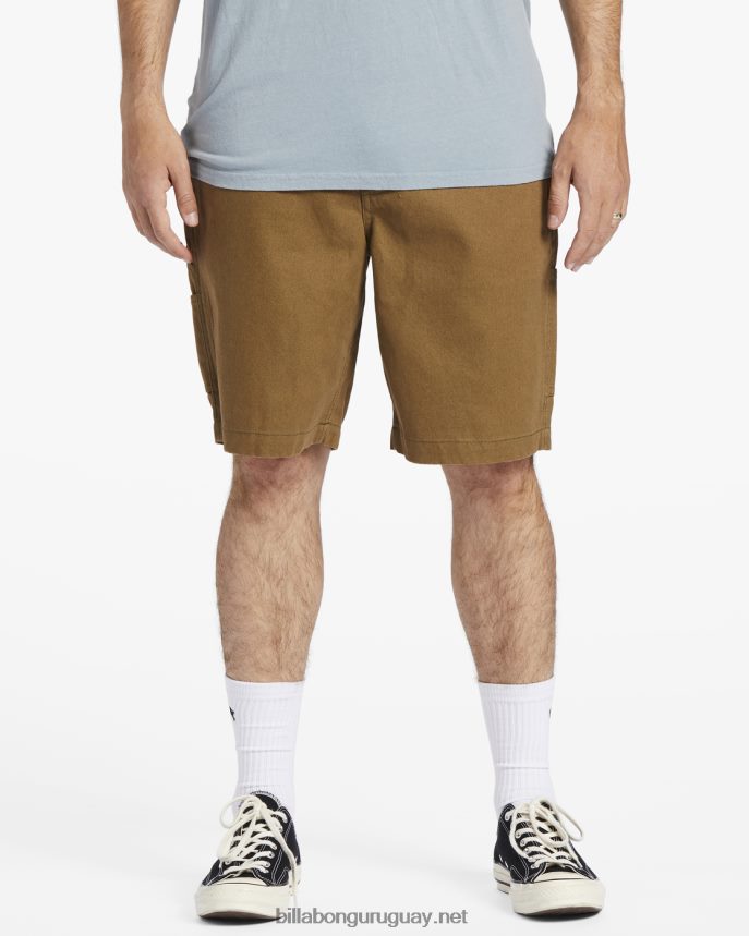 pantalones cortos de carpintero de jean de la unión hombres nutria DR6844344 Billabong