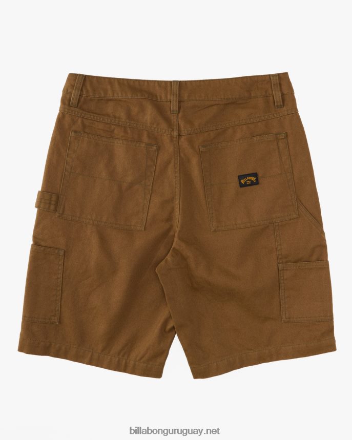 pantalones cortos de carpintero de jean de la unión hombres nutria DR6844344 Billabong