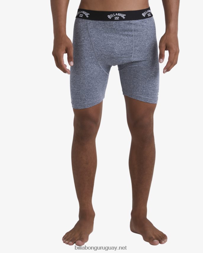 pantalones cortos de surf de compresión para todo el día hombres brezo gris oscuro DR6844401 Billabong