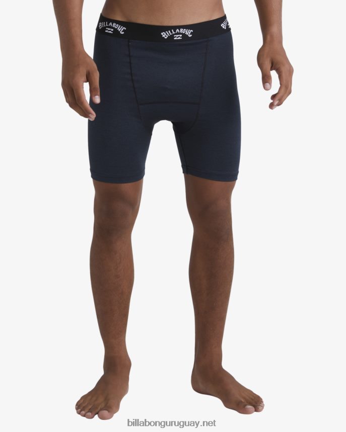 pantalones cortos de surf de compresión para todo el día hombres brezo negro DR6844373 Billabong