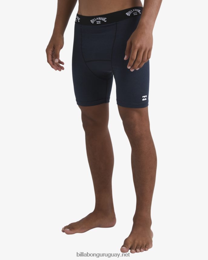 pantalones cortos de surf de compresión para todo el día hombres brezo negro DR6844373 Billabong