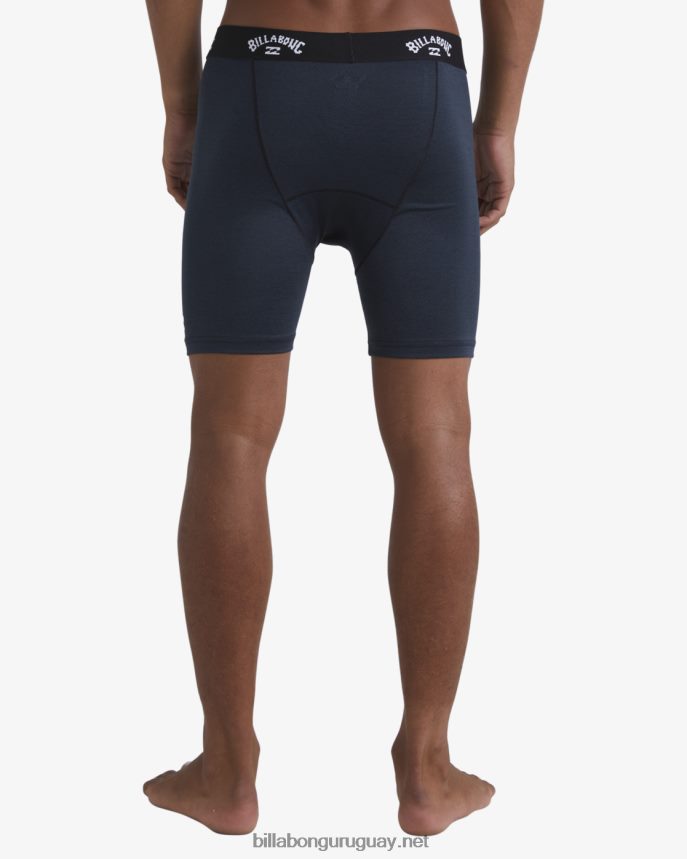 pantalones cortos de surf de compresión para todo el día hombres brezo negro DR6844373 Billabong