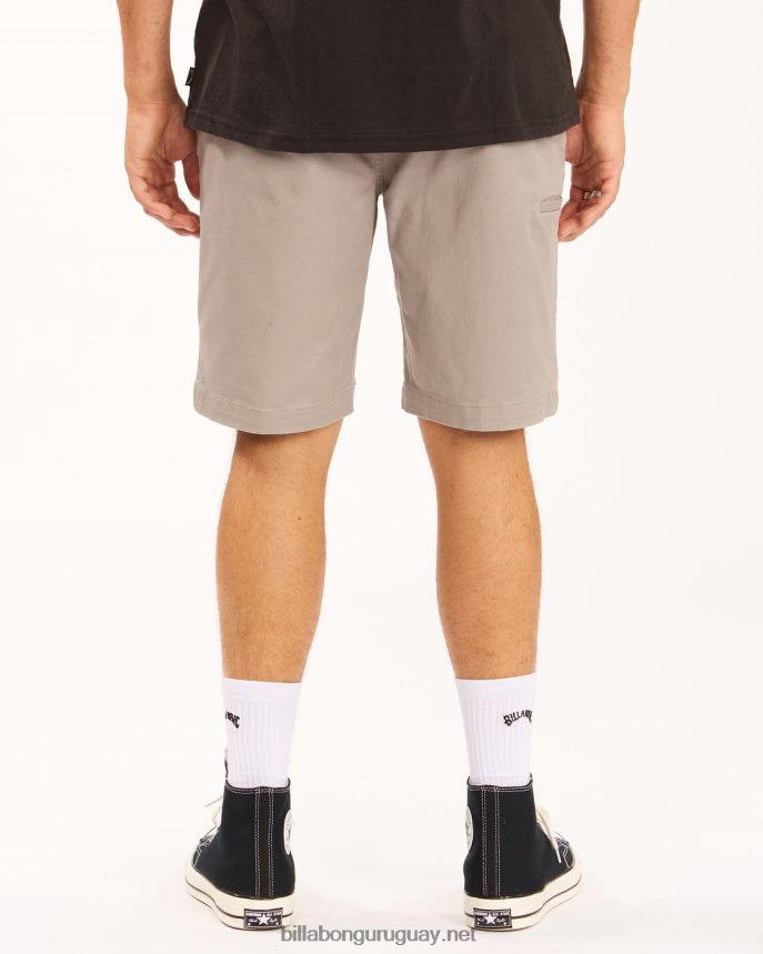 pantalones cortos elásticos carter 21\'\' hombres brezo gris DR6844514 Billabong