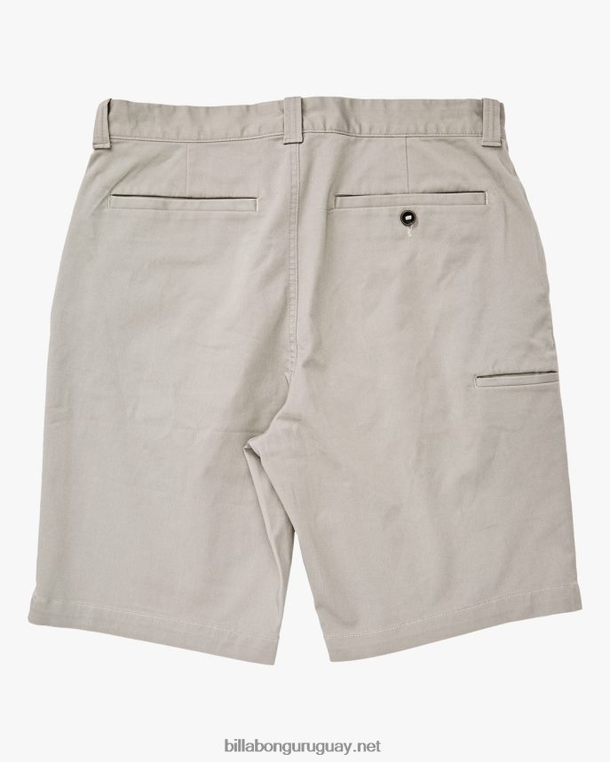 pantalones cortos elásticos carter 21\'\' hombres brezo gris DR6844514 Billabong