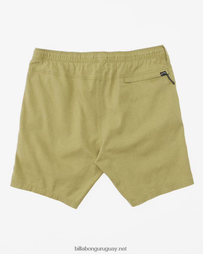 pantalones cortos técnicos con elástico de cáñamo surftrek hombres yuca DR6844341 Billabong