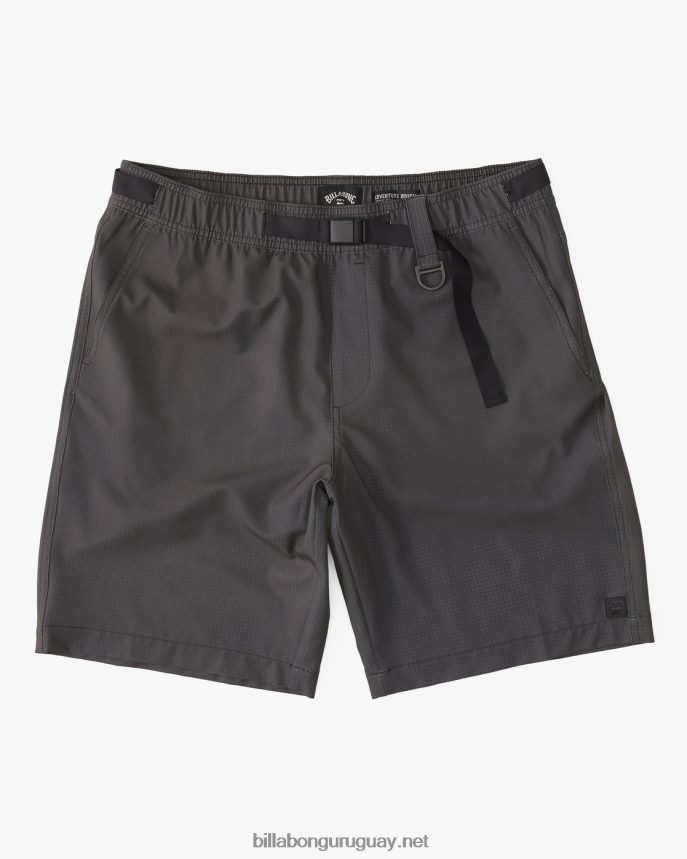 pantalones cortos técnicos surftrek trail con elástico hombres cuervo DR6844242 Billabong