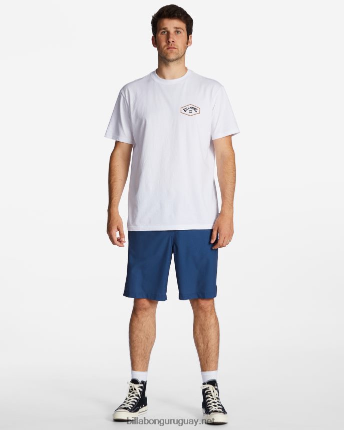 pantalones cortos técnicos surftrek trail con elástico hombres espacio azul DR6844233 Billabong