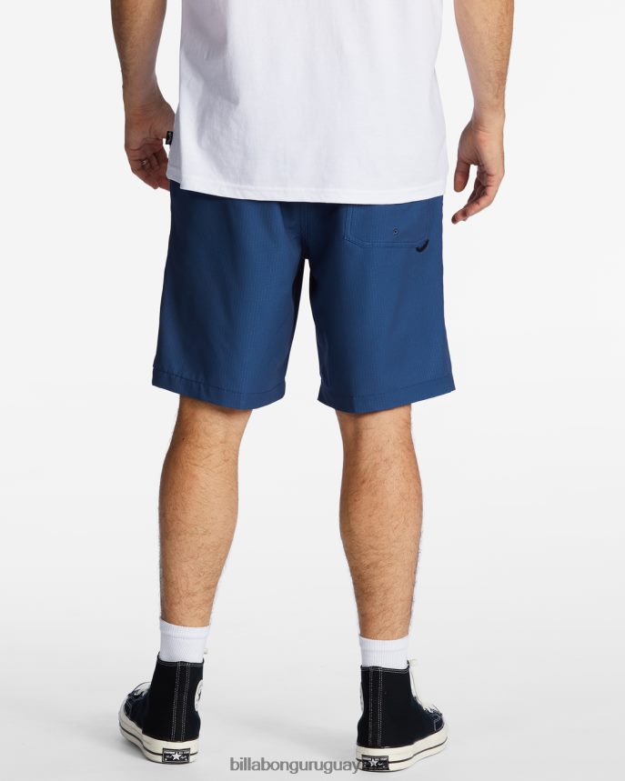pantalones cortos técnicos surftrek trail con elástico hombres espacio azul DR6844233 Billabong