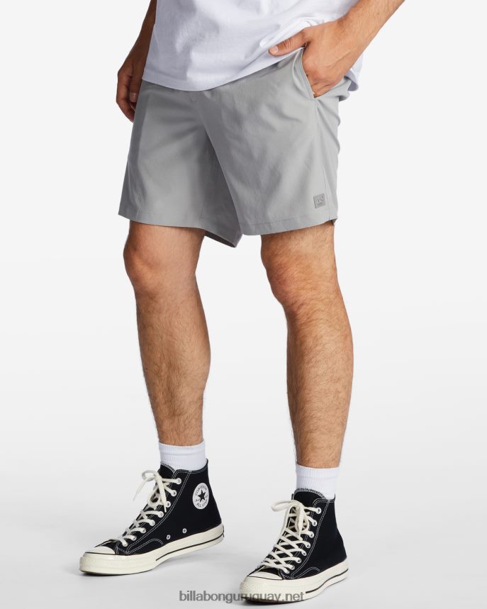 shorts a/div surftrek cintura elástica 17\'\' hombres aleación DR6844229 Billabong