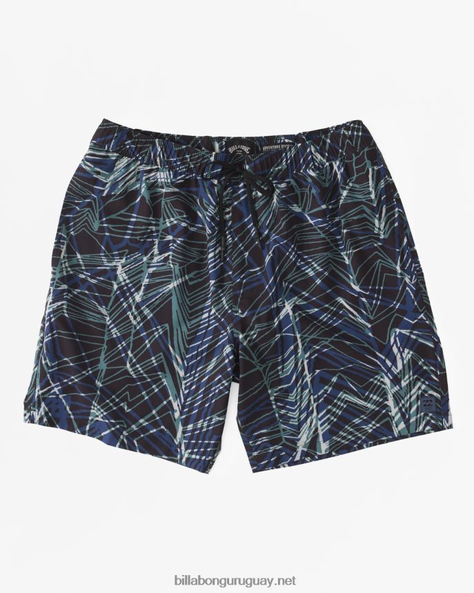 shorts a/div surftrek cintura elástica 17\'\' hombres espacio azul DR6844461 Billabong
