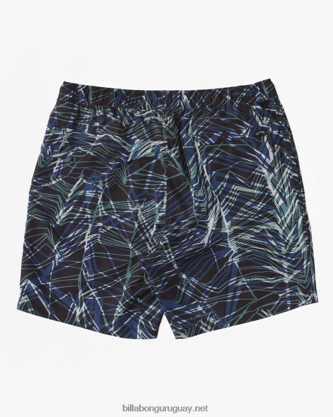 shorts a/div surftrek cintura elástica 17\'\' hombres espacio azul DR6844461 Billabong