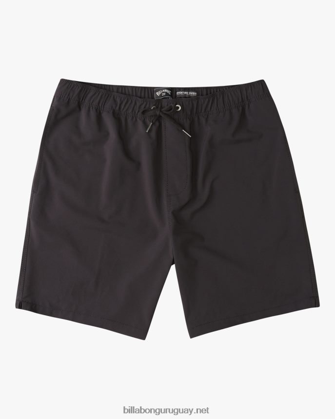 shorts a/div surftrek cintura elástica 17\'\' hombres negro DR6844231 Billabong