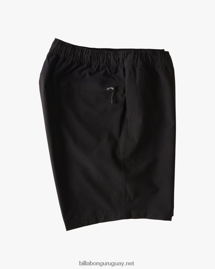 shorts a/div surftrek cintura elástica 17\'\' hombres negro DR6844231 Billabong