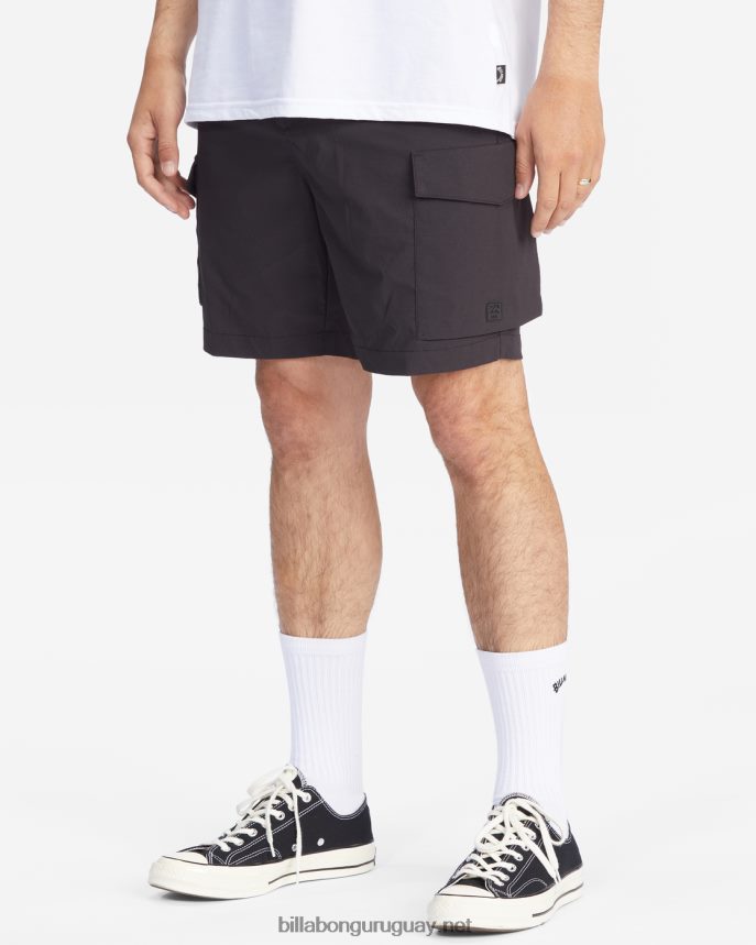 shorts cargo a/div surftrek 19\'\' hombres negro DR6844662 Billabong