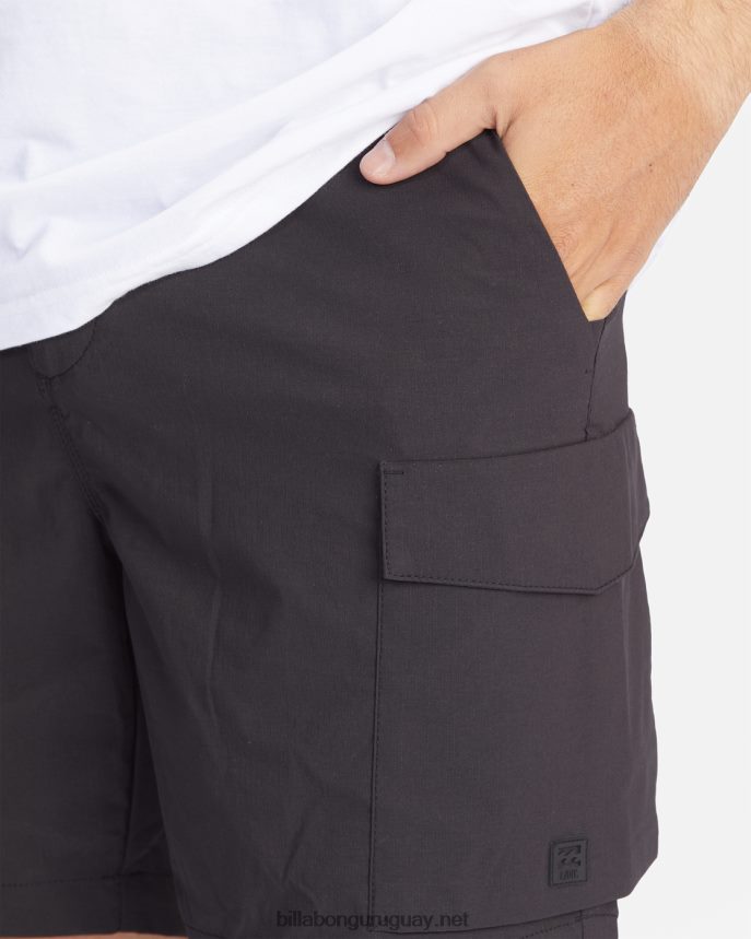 shorts cargo a/div surftrek 19\'\' hombres negro DR6844662 Billabong