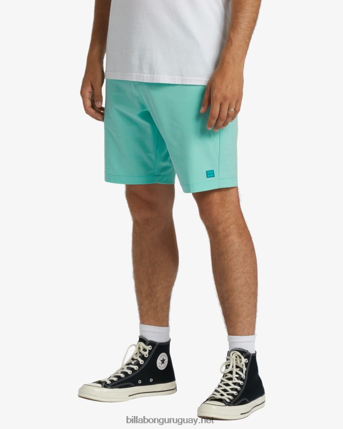 shorts crossfire slub sumergibles 19\'\' hombres agua DR6844414 Billabong